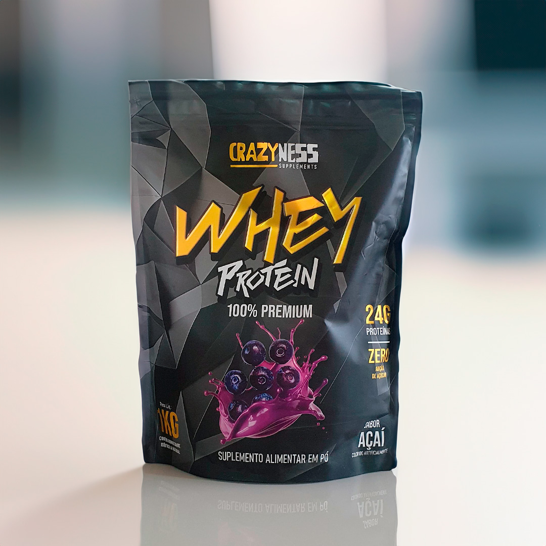 Whey 100% Premium Crazyness 1kg