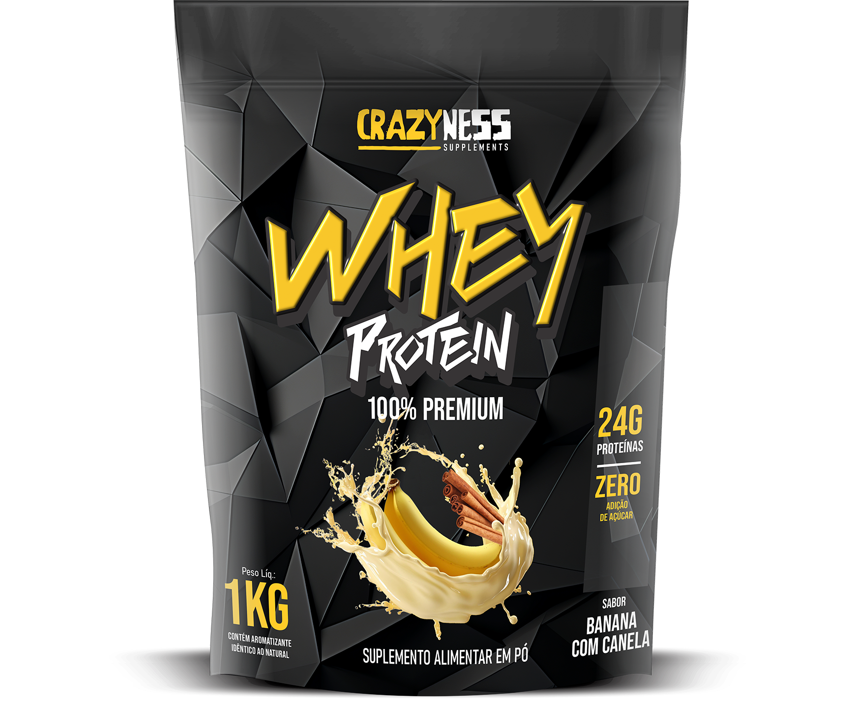Whey Crazyness Banana com Canela
